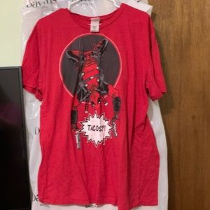 Marvel Deadpool tacos shirt